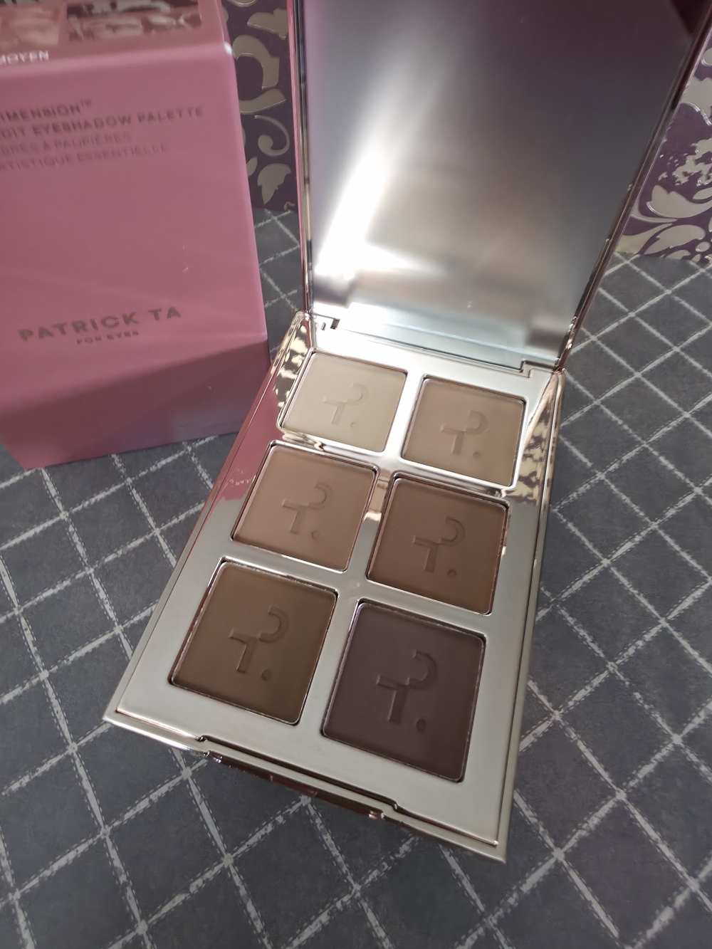 Patrick Ta Matte Eyeshadow Palette — Medium